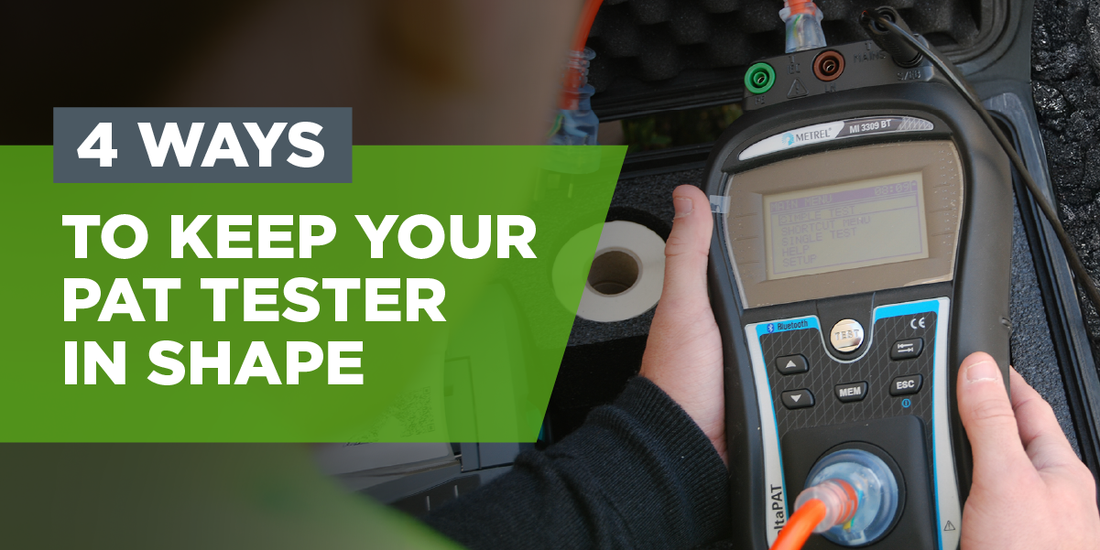 4 Ways to keep your pat tester in shape